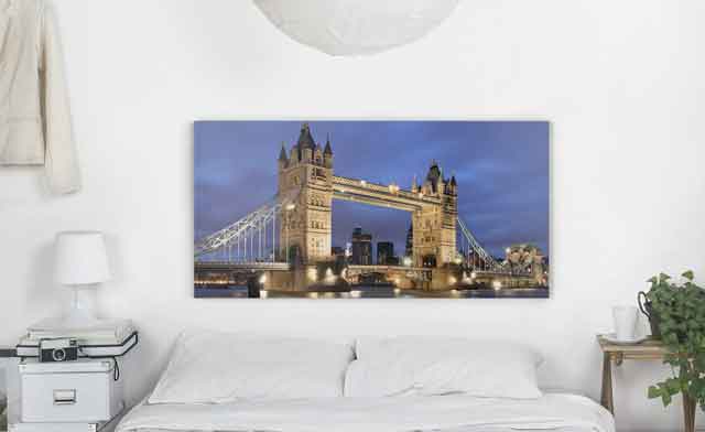 Leinwandbild London - Tower Bridge